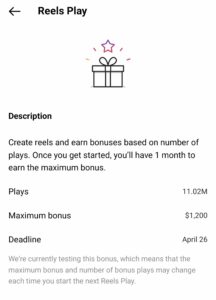 What is Instagram Reels Play Bonus and How Does It Work?