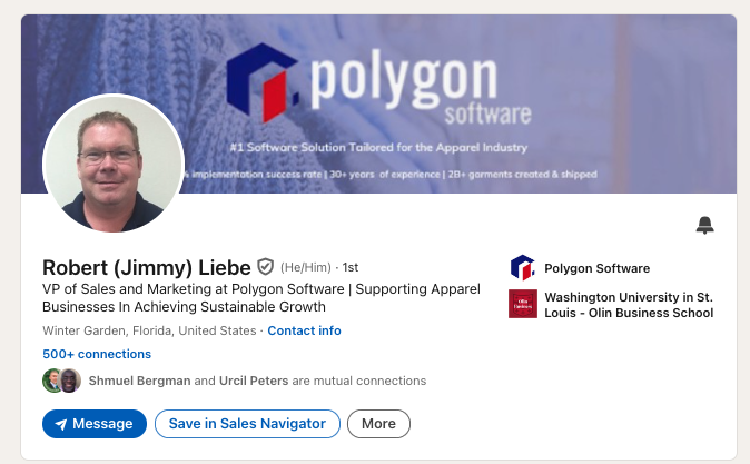 Robert Liebe profile on LinkedIn