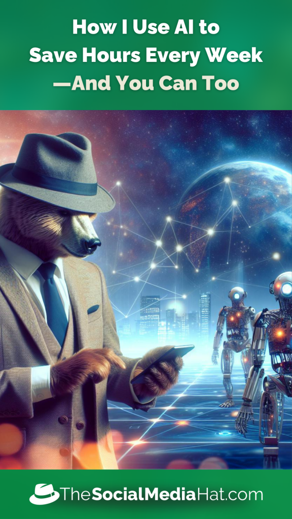 One of the best and most immediate benefits is to use AI to save hours and hours of time - here's how it's helping me, and you too.