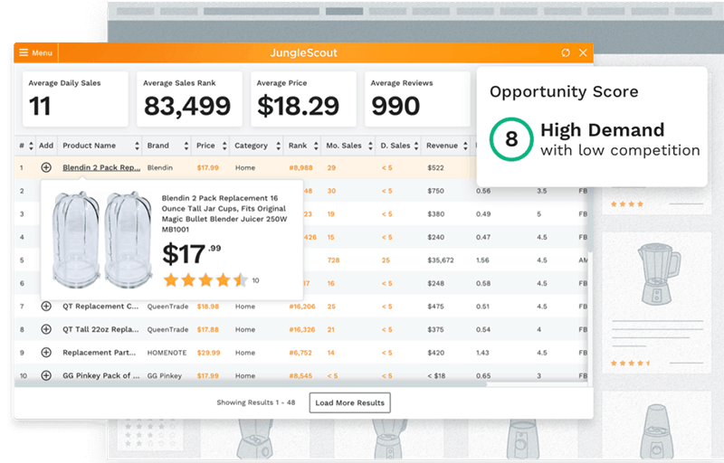 Jungle Scout Chrome Extension