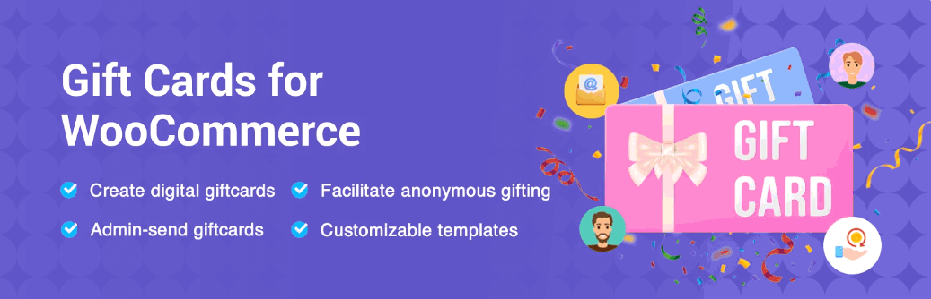 Gift Cards for WooCommerce - create digital Giftcards