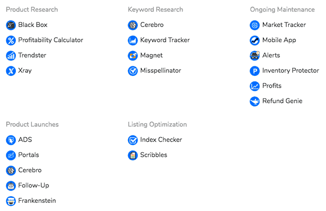 all-in-one suite of Amazon FBA tools