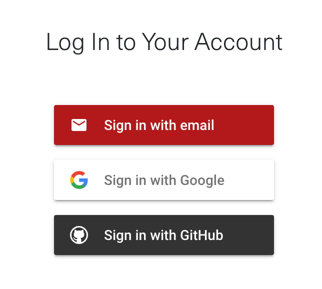 Social Login API Example